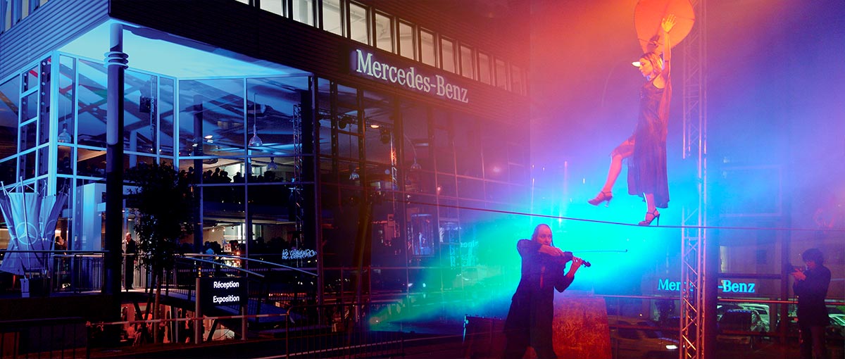 Inauguration du Garage Mercedes-Benz de la Marbrerie à Carouge