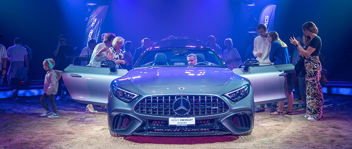 Soirée Mercedes-AMG SL au Cirque Knie