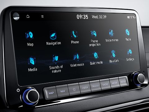 kona_convenience_menu_1_4x3 Hyundai Kona Groupe Chevalley Genève