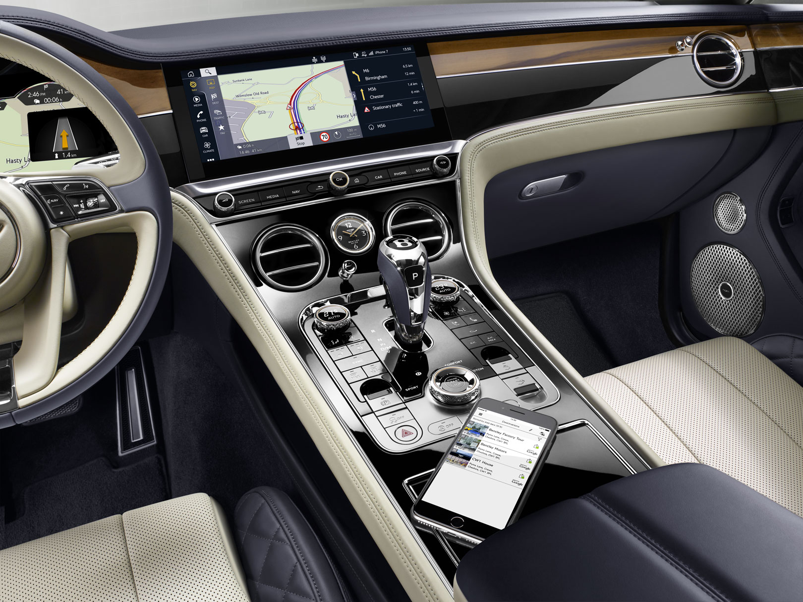 Bentley Continental-GT-W12 interieur