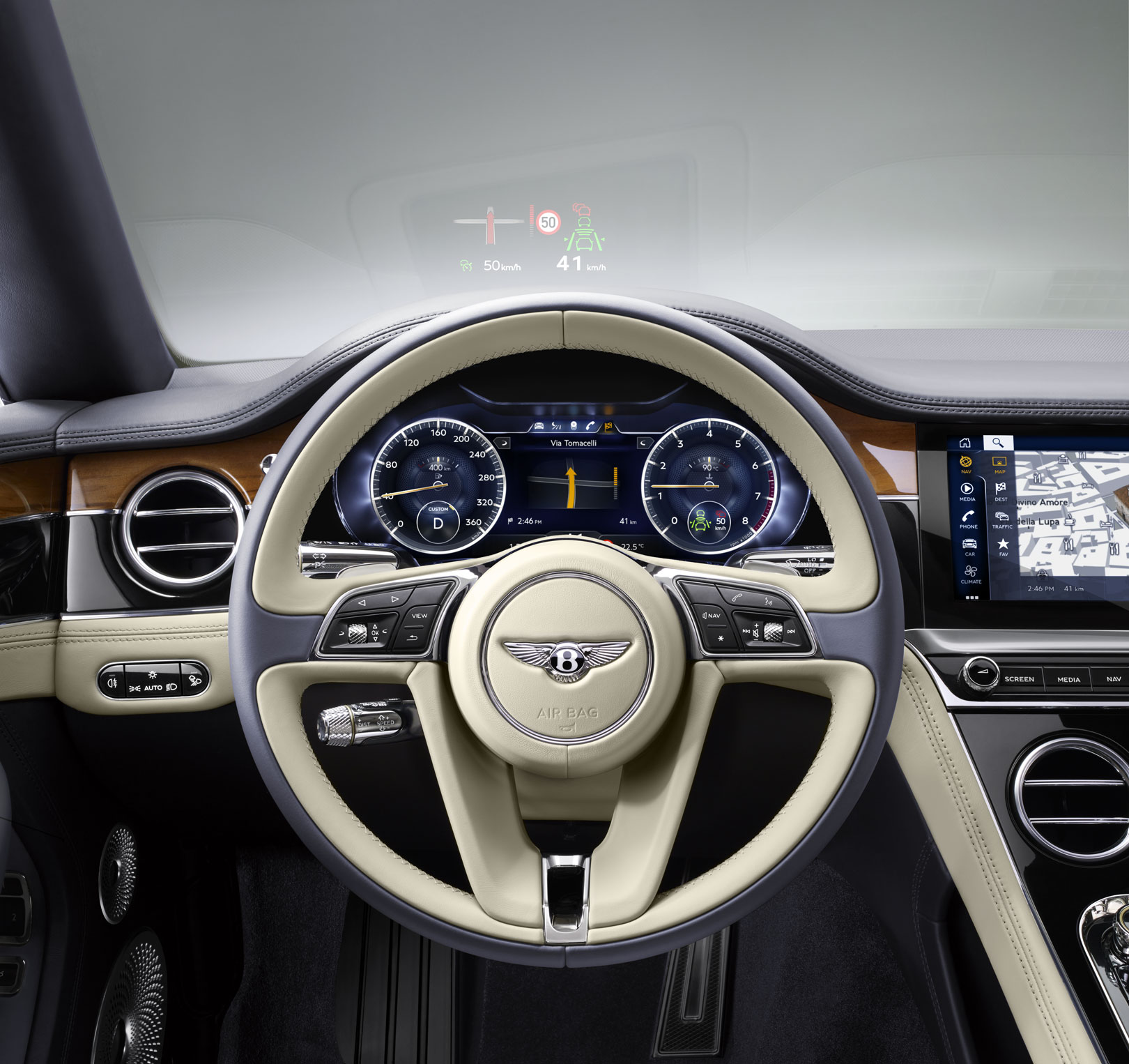 Bentley Continental-GT-W12 interieur