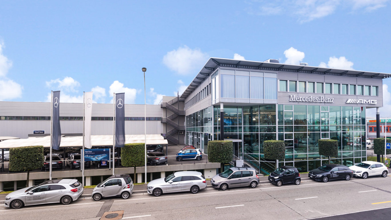 Garage de la Marbrerie Mercedes-Benz AMG smart Groupe Chevalley à Carouge