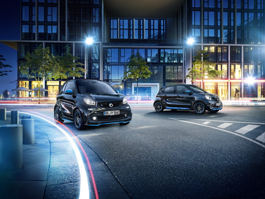 Les nouvelles smart EQ fortwo & forfour
