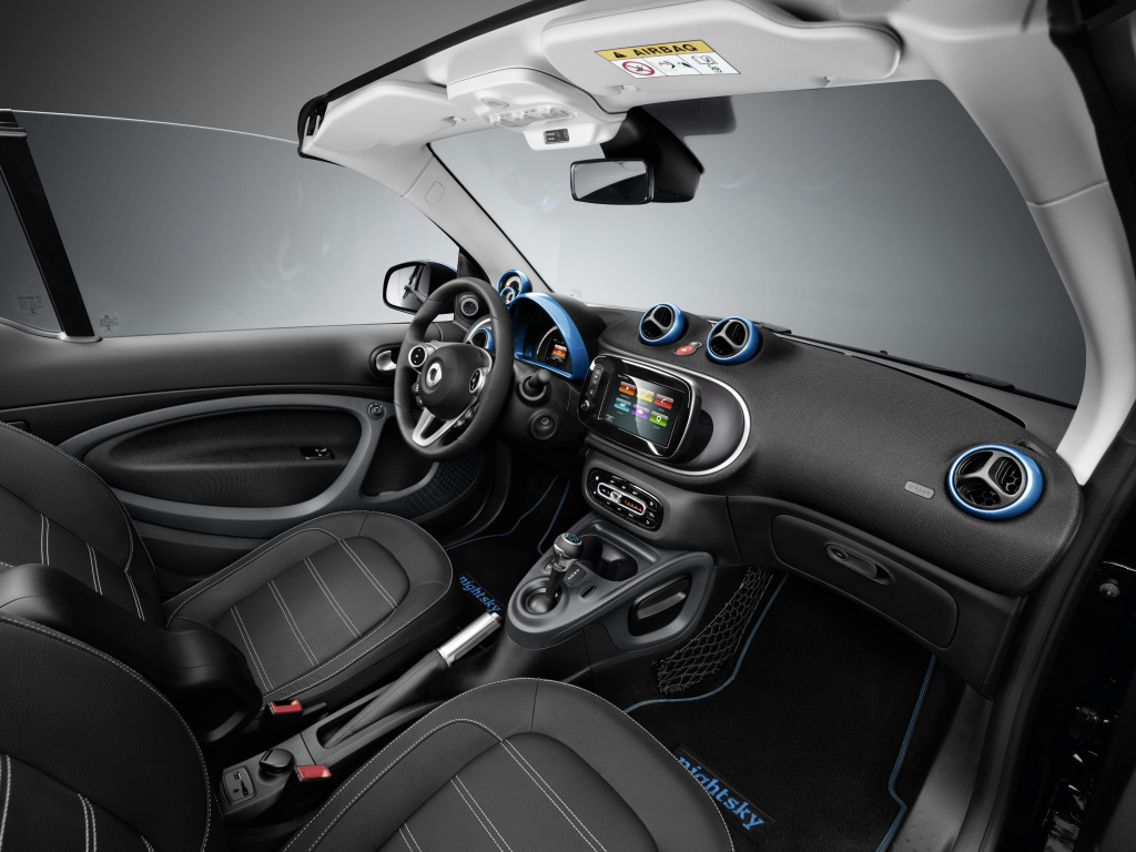Les nouvelles smart EQ fortwo & forfour