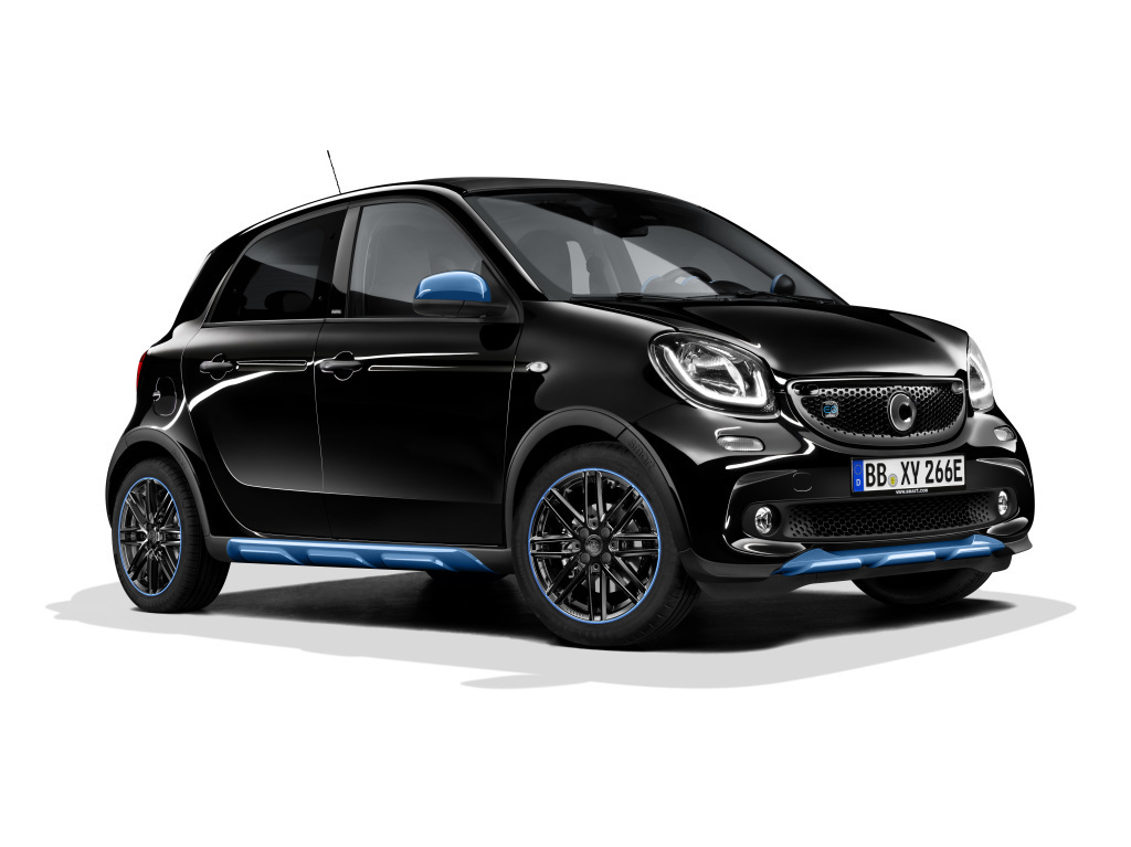 Les nouvelles smart EQ fortwo & forfour