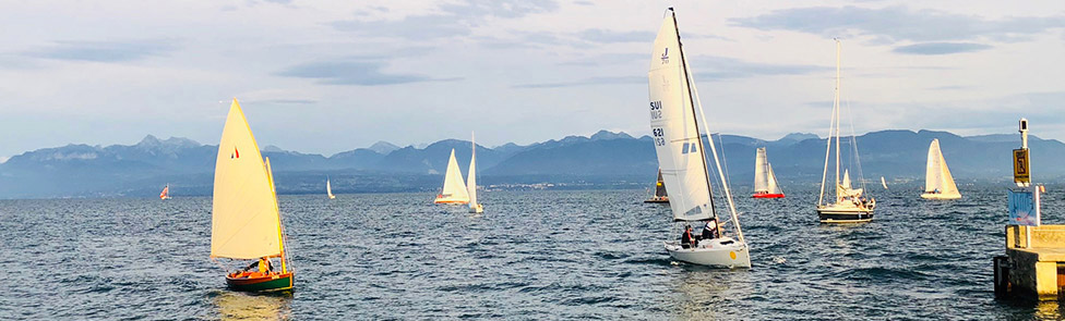 Régates du soir Volvo Leman Race 2018 SNR