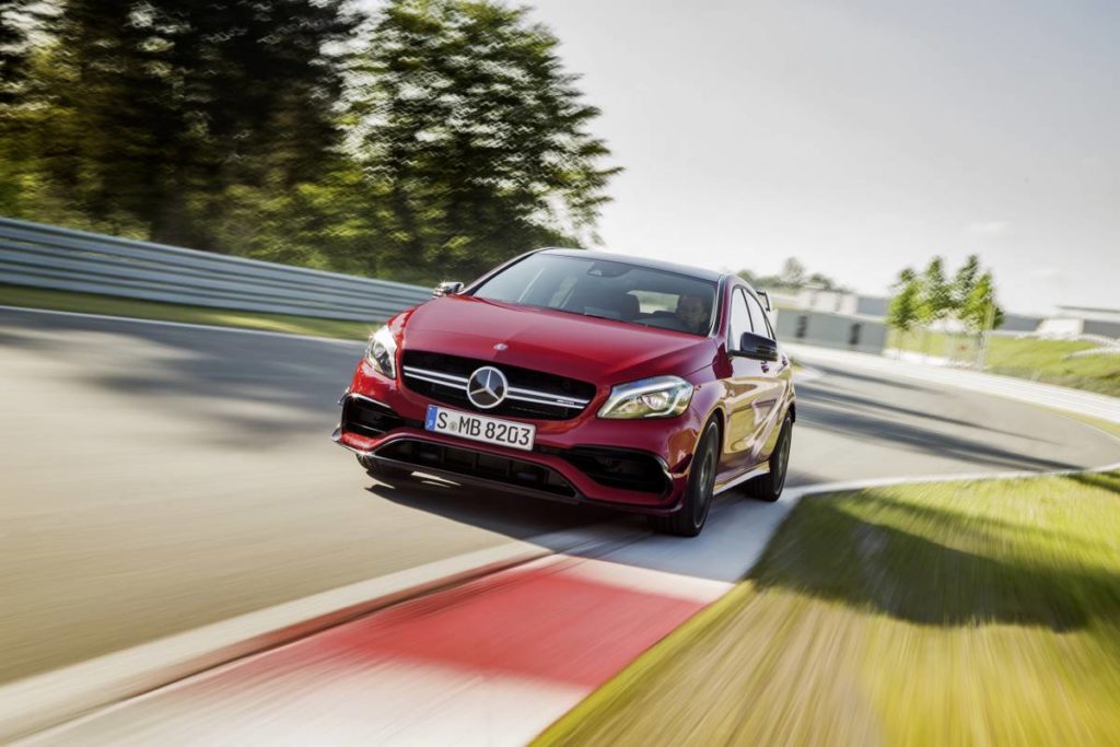 Découvrez la nouvelle Classe A 45 AMG 4MATIC