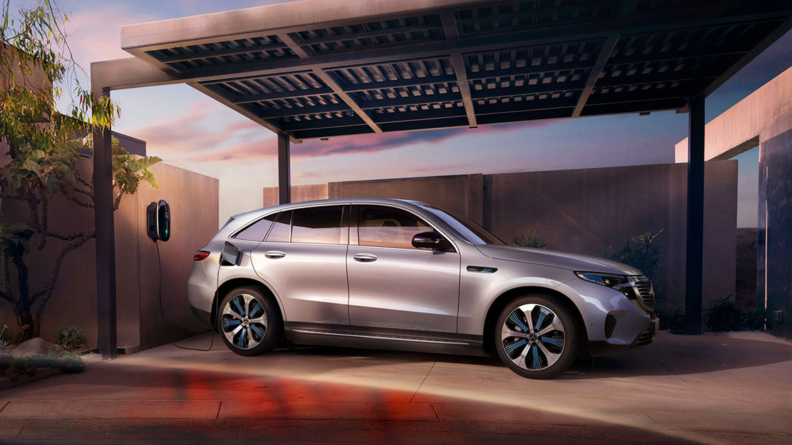 Mercedes-EQC-electric Mercedes-Benz électrique EQC Groupe Chevalley