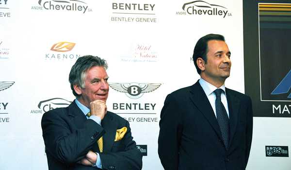 Soirée Bentley Genève Match Race – Edition 2009