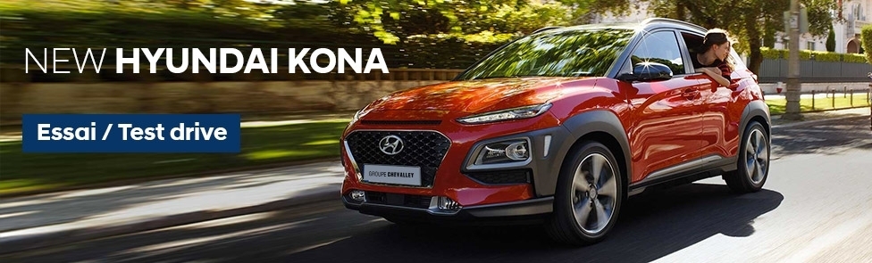 Testez la Hyundai Kona