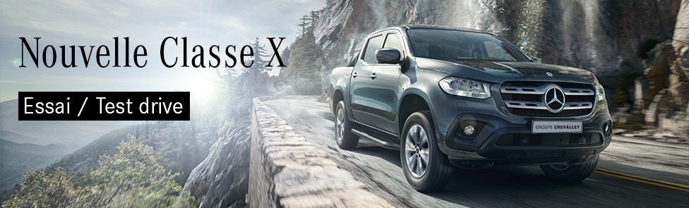 Réservez votre essai Mercedes Classe X