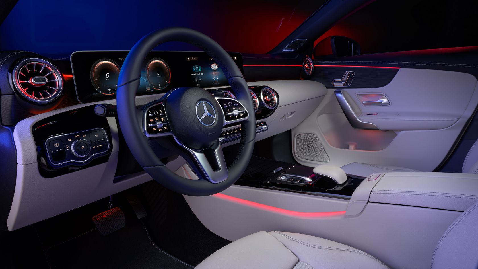 cla coupé interieur