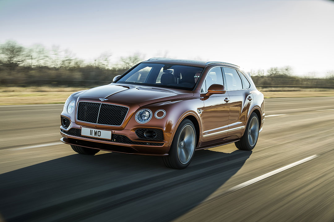 Bentley Bentayga Speed drive