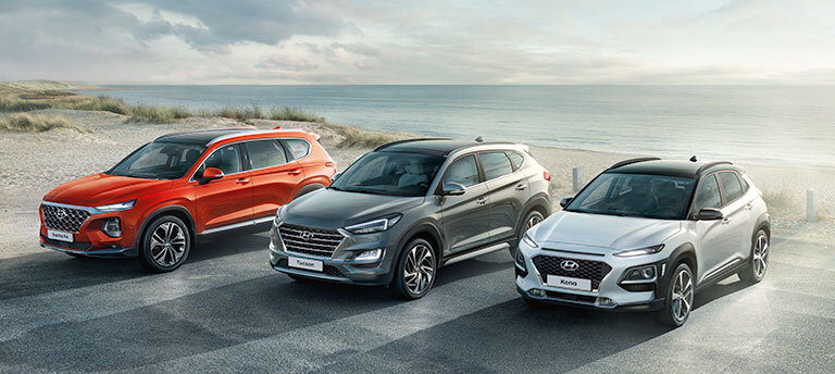 La gamme SUV Hyundai 4x4