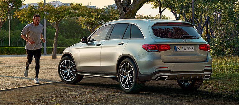 Mercedes Benz GLC SUV.