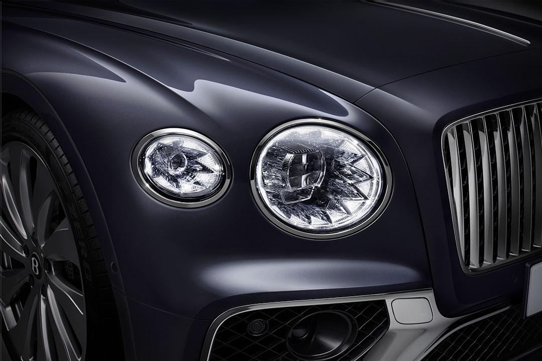 Nouvelle Bentley Flying Spur phares led