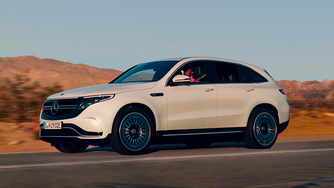 Mercedes EQC conduite