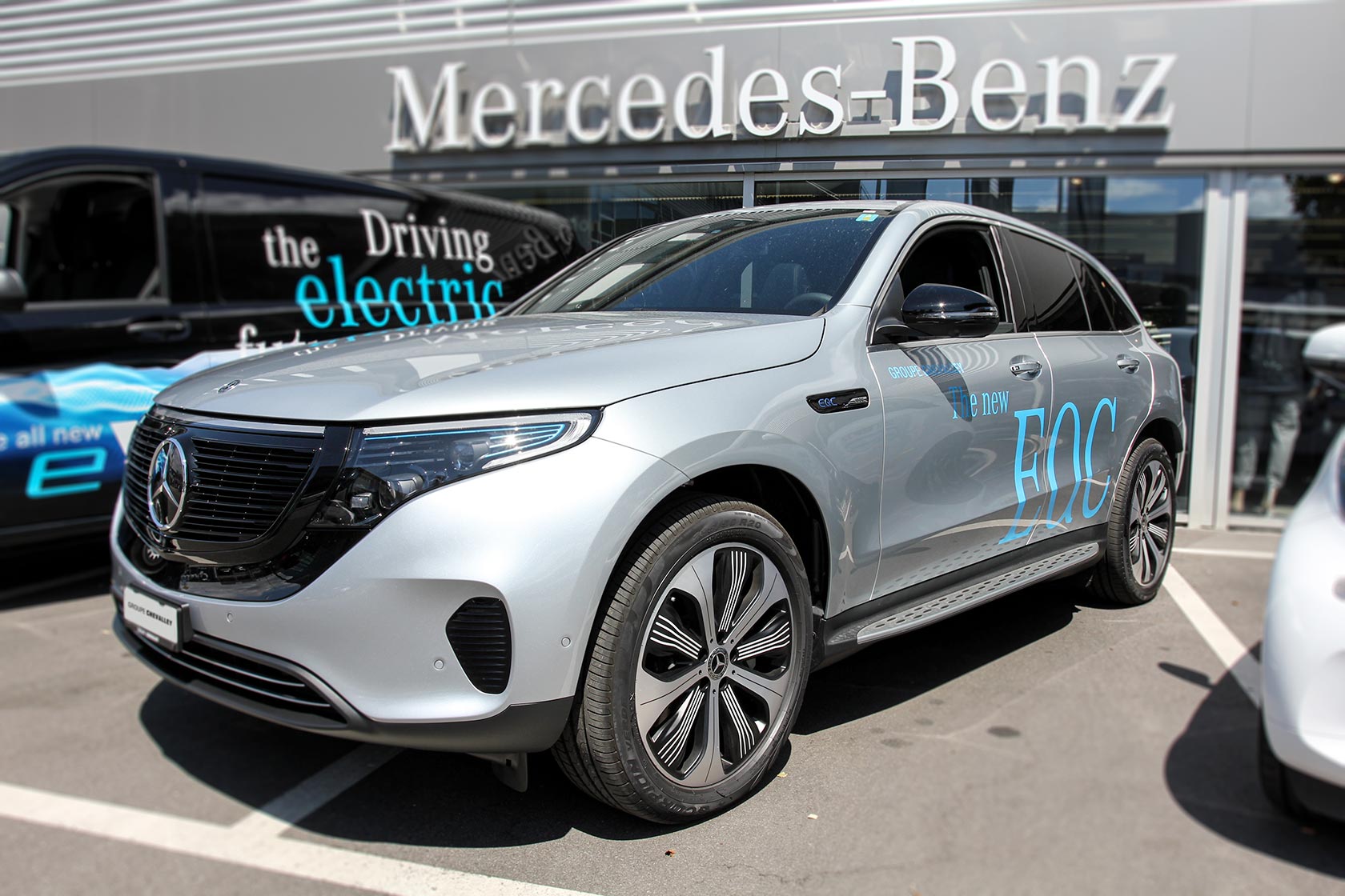 Mercedes-Benz EQC SUV électrique Groupe Chevalley