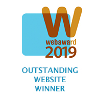 WEBAWARD19 Outstanding logo