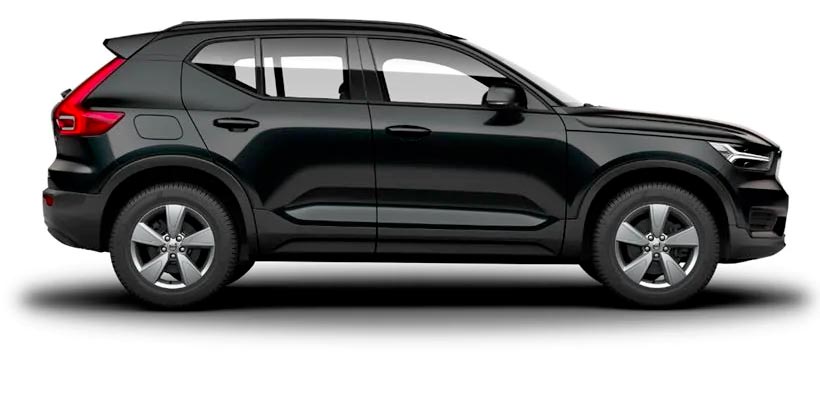 Volvo xc40 onyx black