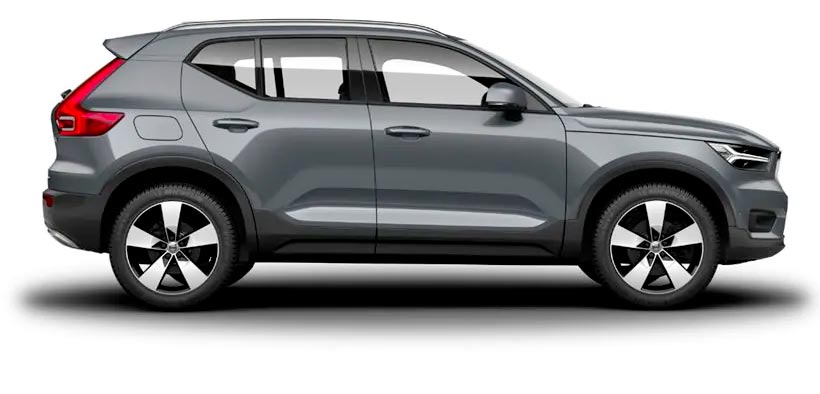 Volvo xc40 thunder grey