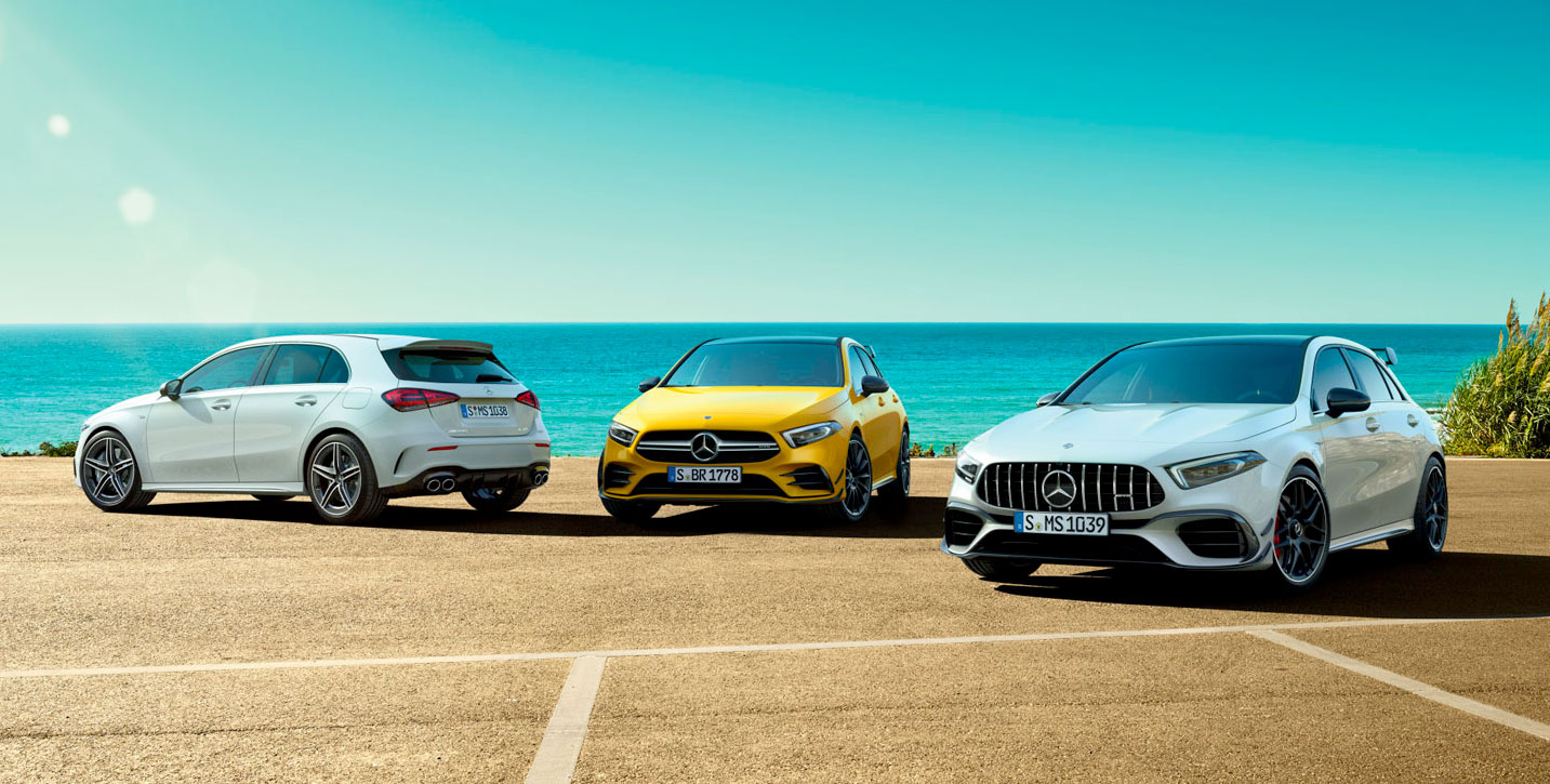 Mercedes-AMG A35 4MATIC et A45 4MATIC+ leasing 0,9% groupe chevalley