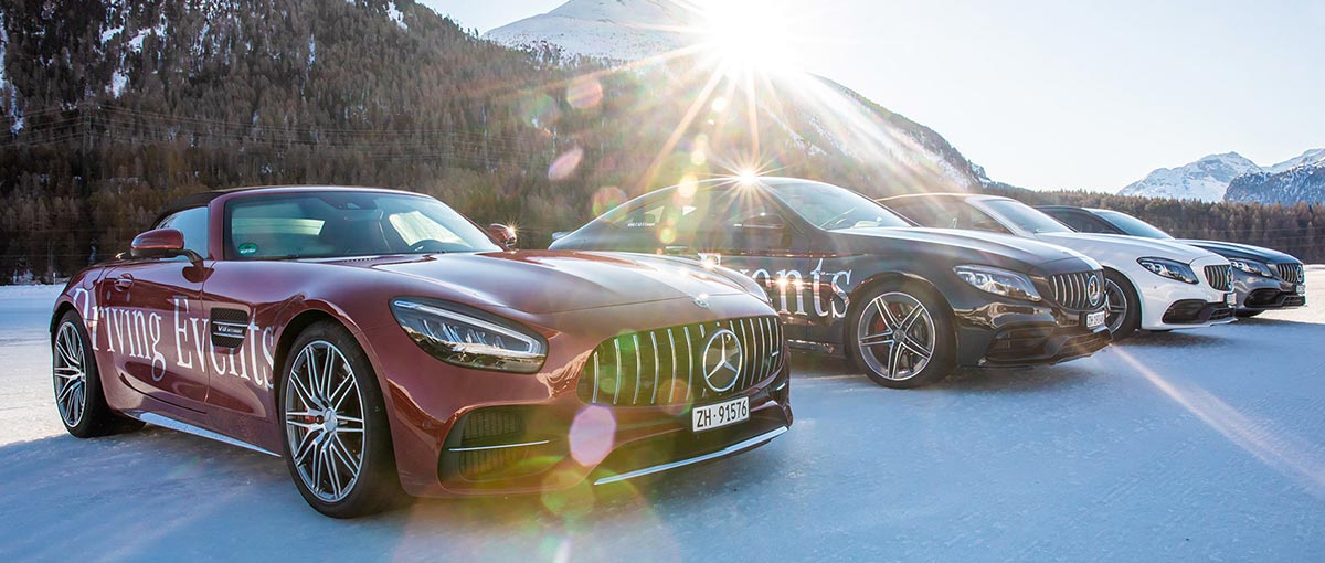 AMG Performance Tour 2020, St Moritz Edition : ESP OFF & Mode Sport+ ON !