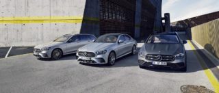 Gamme Mercedes Benz Classe E berline, break et coupé 2020