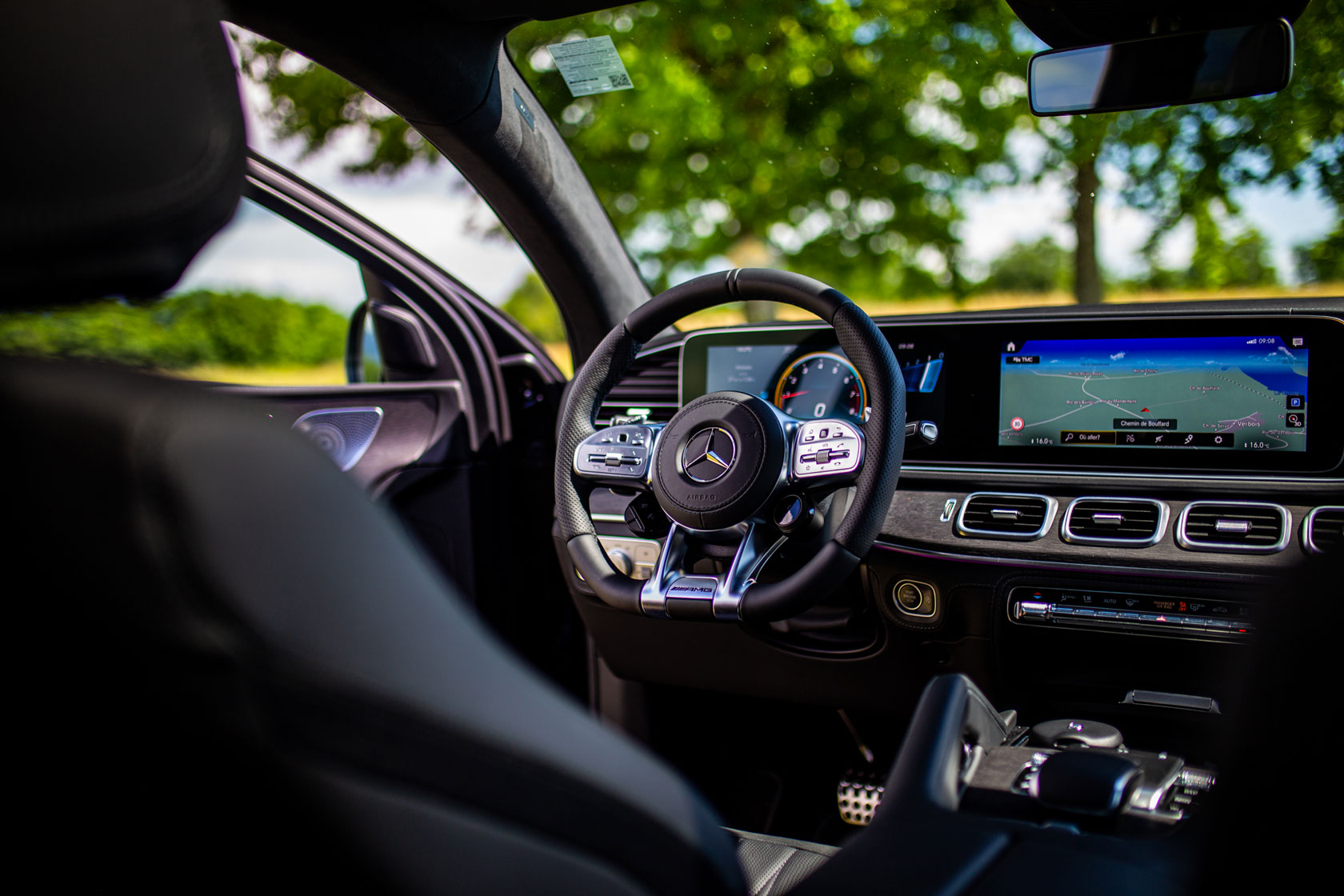 Intérieur Mercedes AMG GLE 53 4MATIC+ Coupé