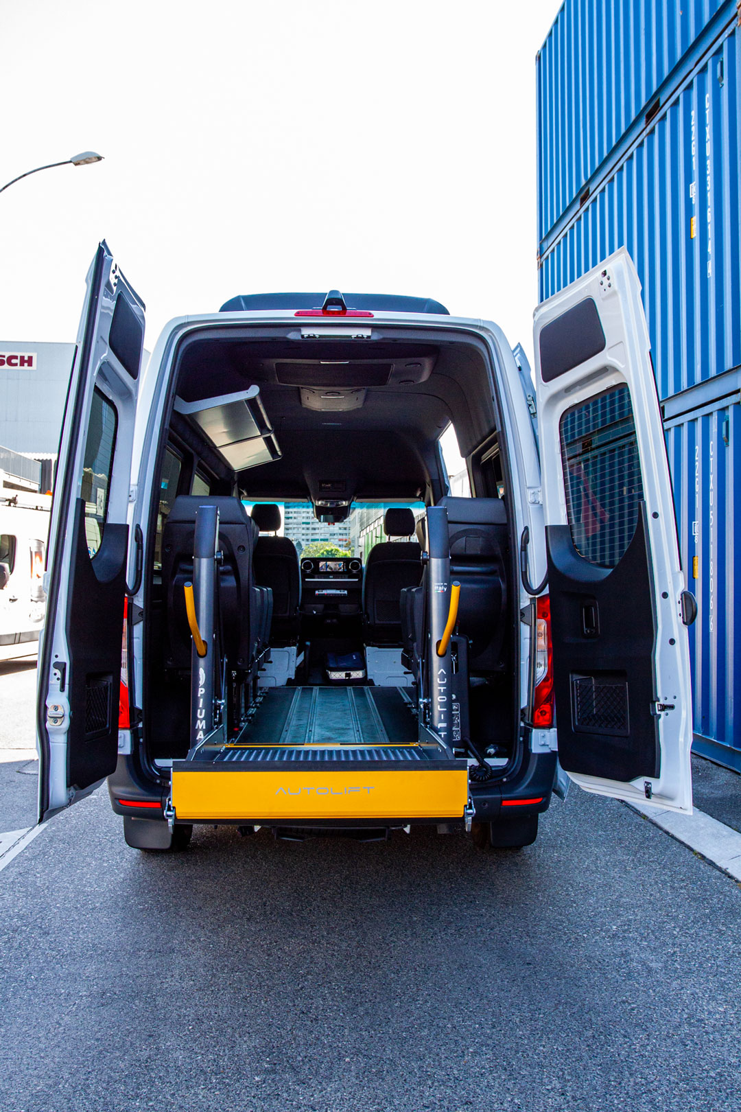 Intérieur Spinter Mobilité réduite