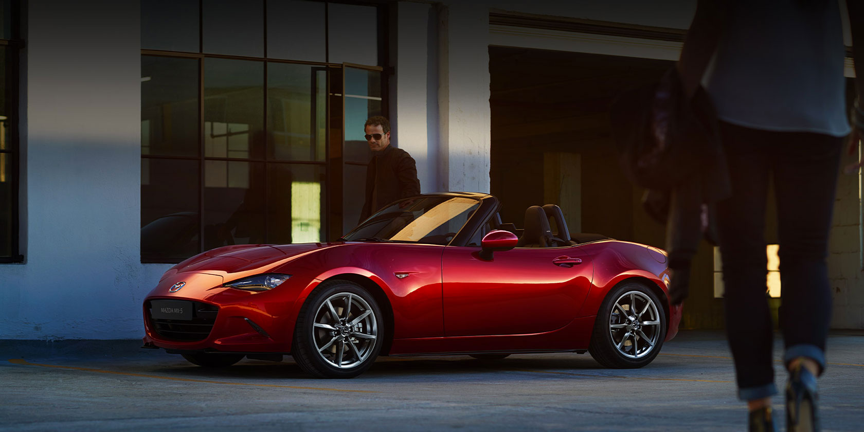 Mazda Mx 5 toit ouvert