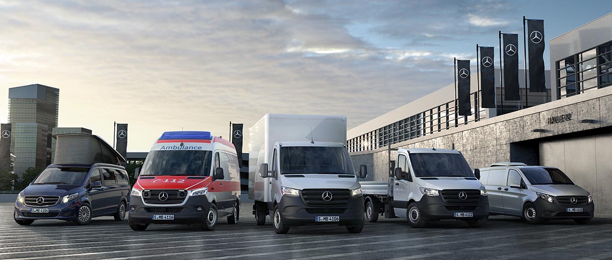 La gamme Utilitaires Mercedes Sprinter