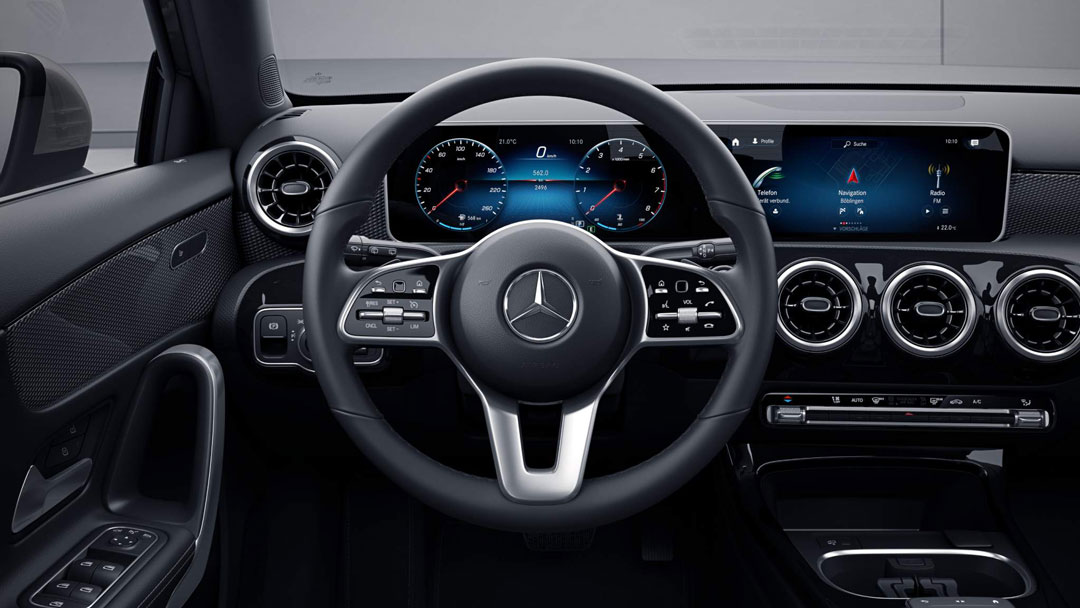 Volant-cuir-multifonction-Mercedes-Classe-A