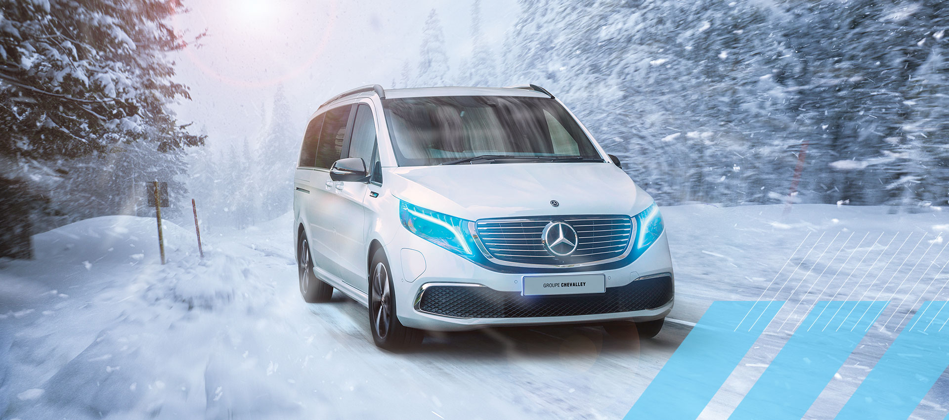 Mercedes Utilitaires Ice Driving experience 2021