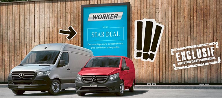 Offres sur Utilitaires "Worker" Mercedes-Benz