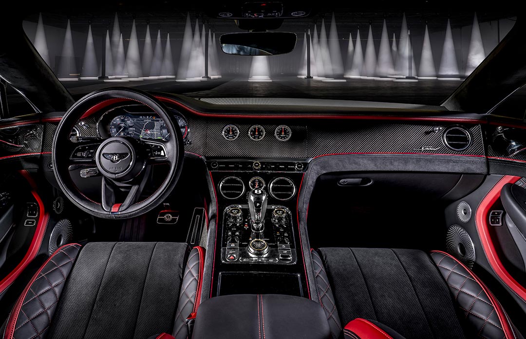 Bentley Continental GT Speed intérieur luxueux