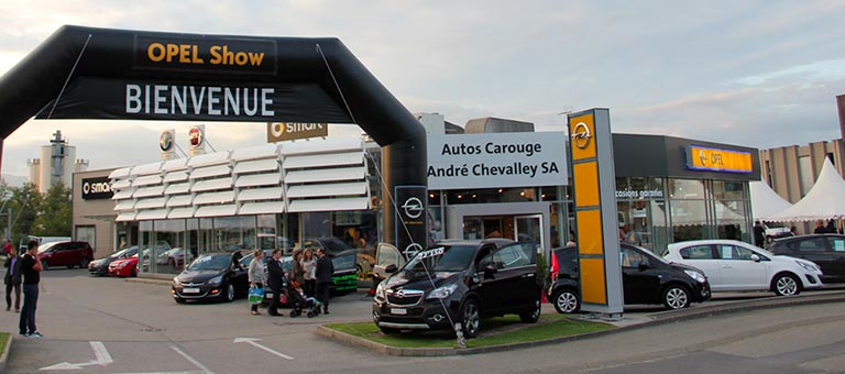 Inauguration Opel chez Autos Carouge