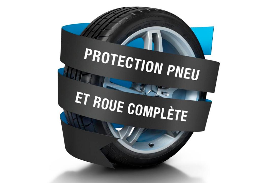 Assurance protection pneu et roue complète Mercedes-Benz