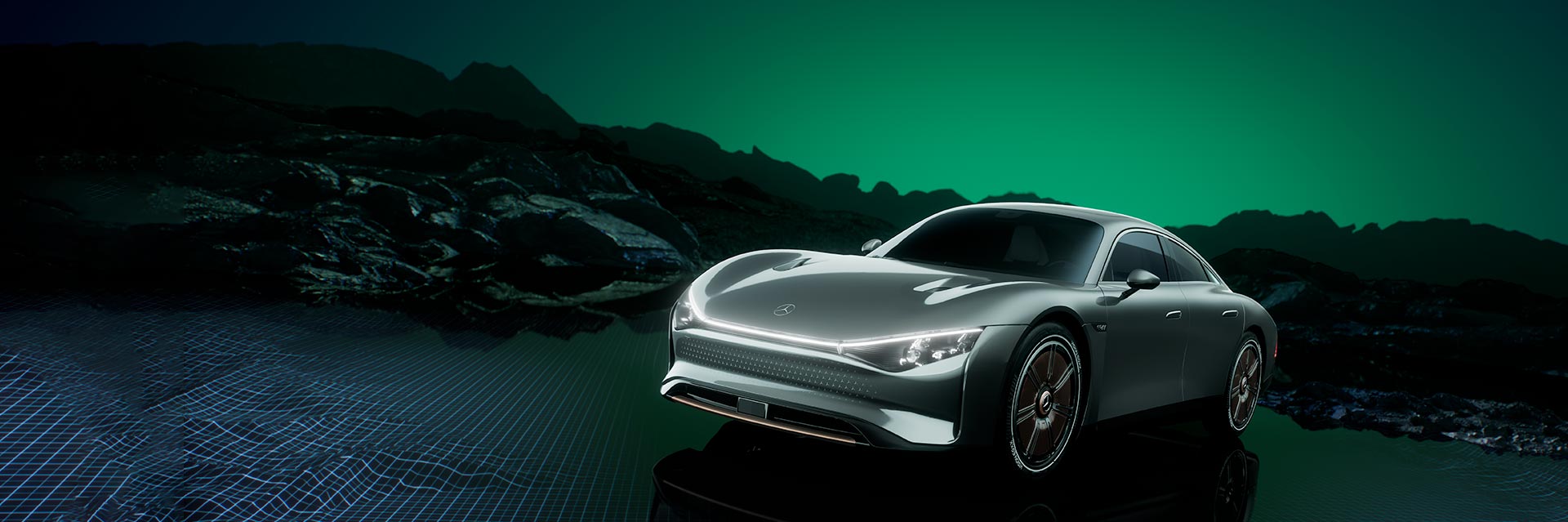 Mercedes Concept-car Mercedes VISION EQXX