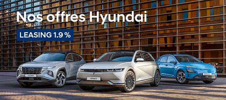 Offre Hyundai leasing 1,9% - Groupe Chevalley