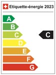 Etiquette énergie C 2023 Suisse