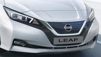 Nissan Leaf familiale 100% électrique design