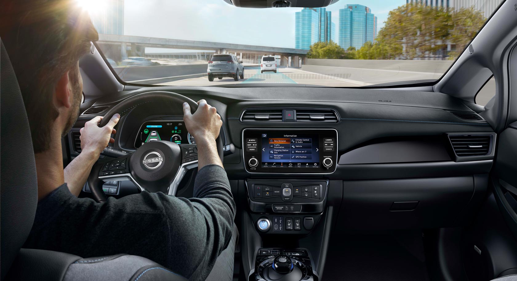 Nissan Leaf intérieur