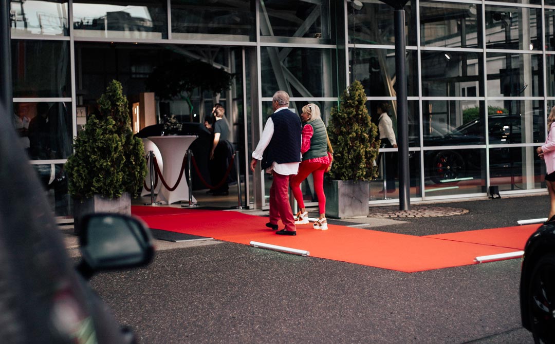 Launch night Bentley Flying Spur Hybrid 2022 à Genève