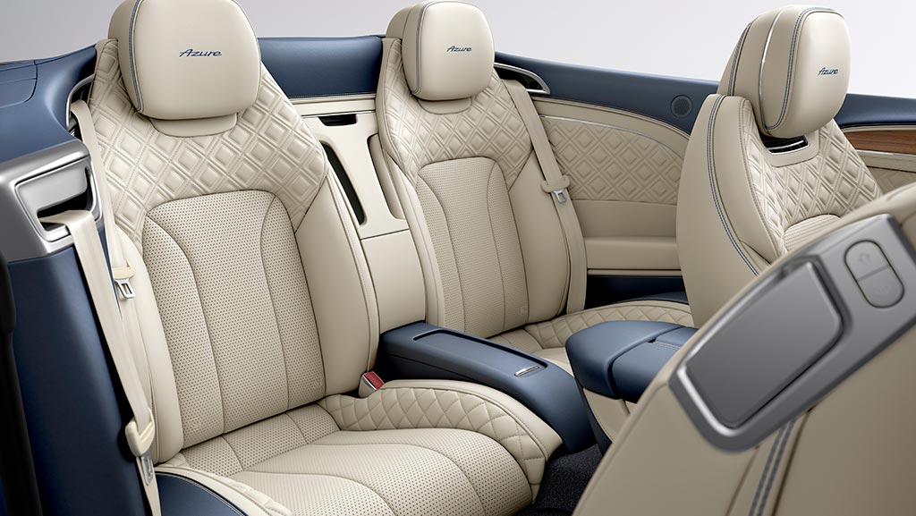 Bentley Continental GT Azure personnalisation