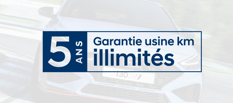 Hyundai i30 N garantie 5 ans