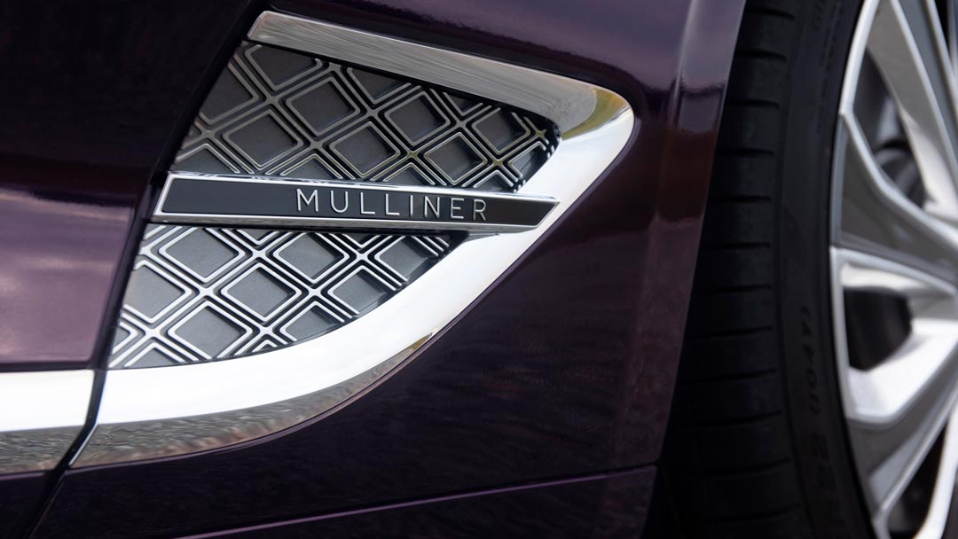 detail Bentley Mulliner