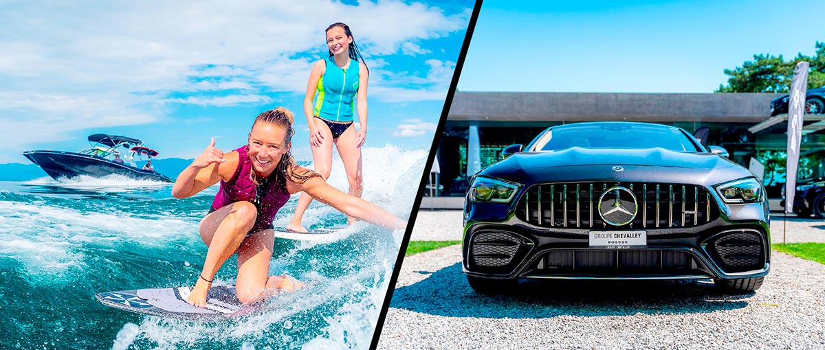 Mercedes-AMG et MasterCraft Lakeside Summer Day