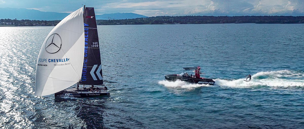 Mercedes-Benz et AMG partenaire de la Société nautique et Yacht Club de Genève