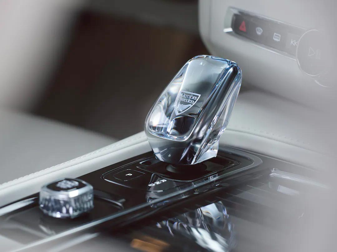 Volvo S90 recharge hybrid berline cristal